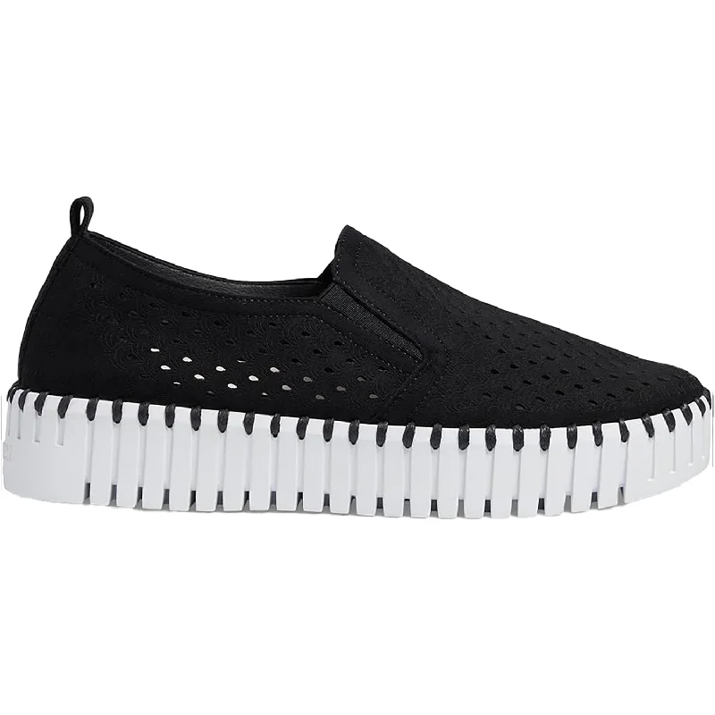 Women's Ilse Jacobsen® Tulip 141 Platform Black Synthetic