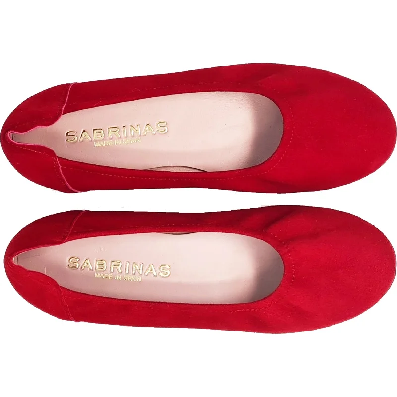 Women's Sabrinas London 33877 Red Suede