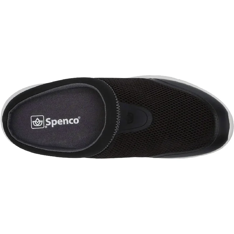 Women's Spenco Bliss Slide Black Mesh