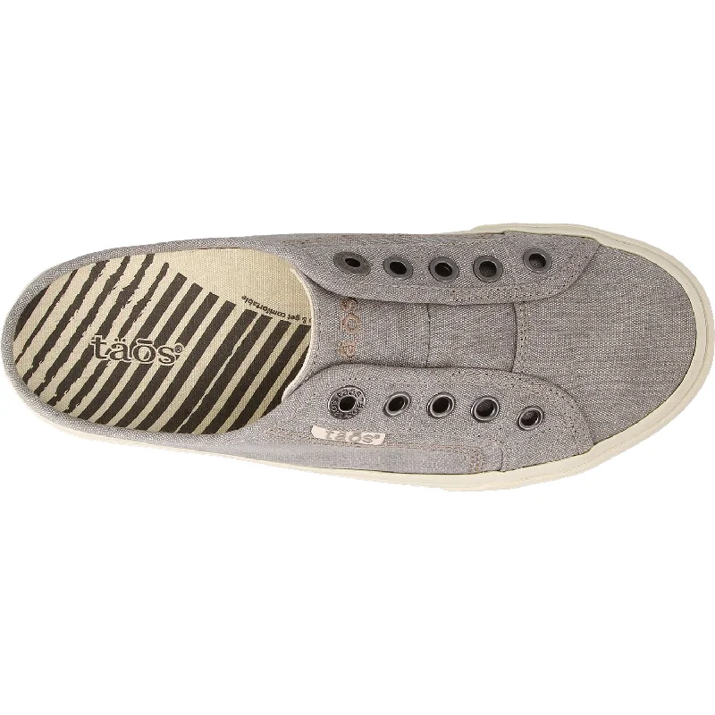 Women's Taos EZ Soul Grey Wash Canvas