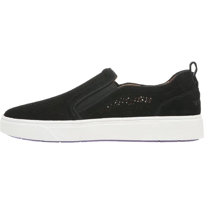 Women's Vionic Kimmie Perf Black Suede