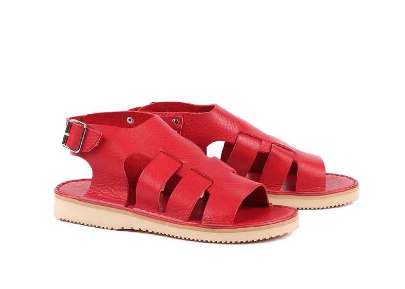 D031 - Red - Women Sandals