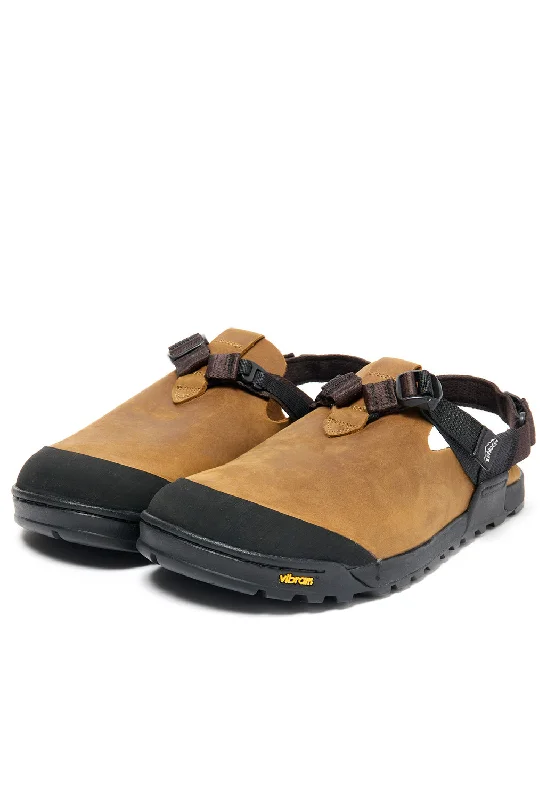 Bedrock Sandals Mountain Clog - Brown Nubuck Leather