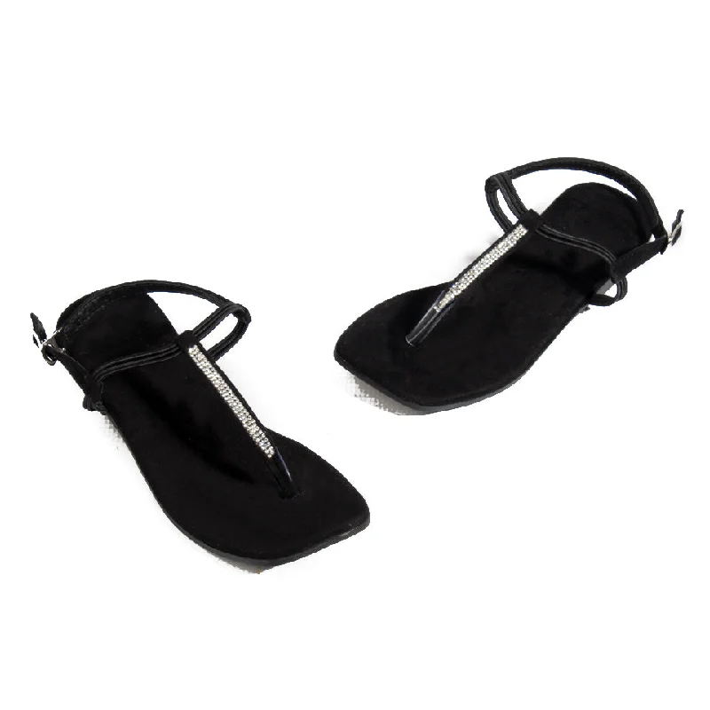 elegant women sandal/ blak/ made in turkey -7765