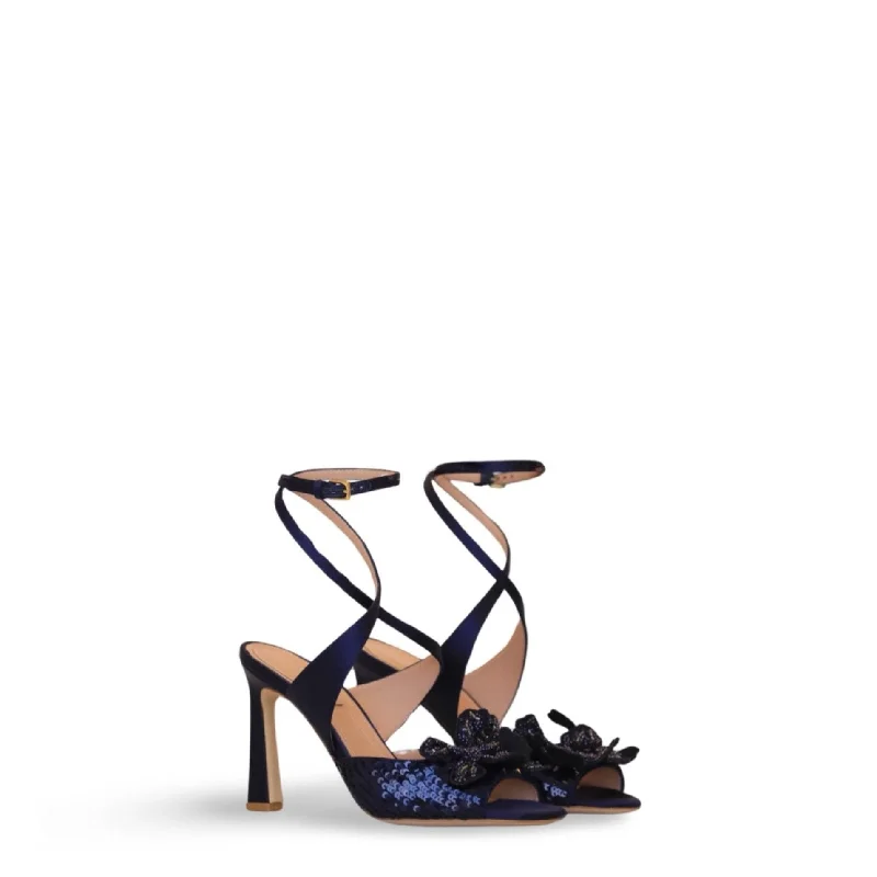 Fantasy Print Blue Sandals