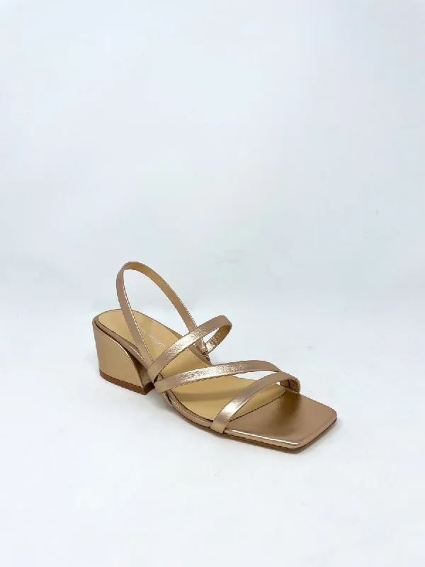 Mitzi 50 Slingback Sandal in Powder Metallic