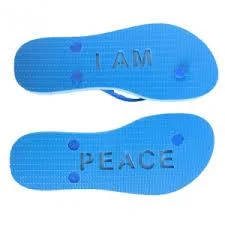 Moe Loco I Am Peace Sandal