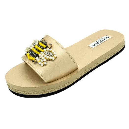 Bee - Waterproof Espadrille Flat