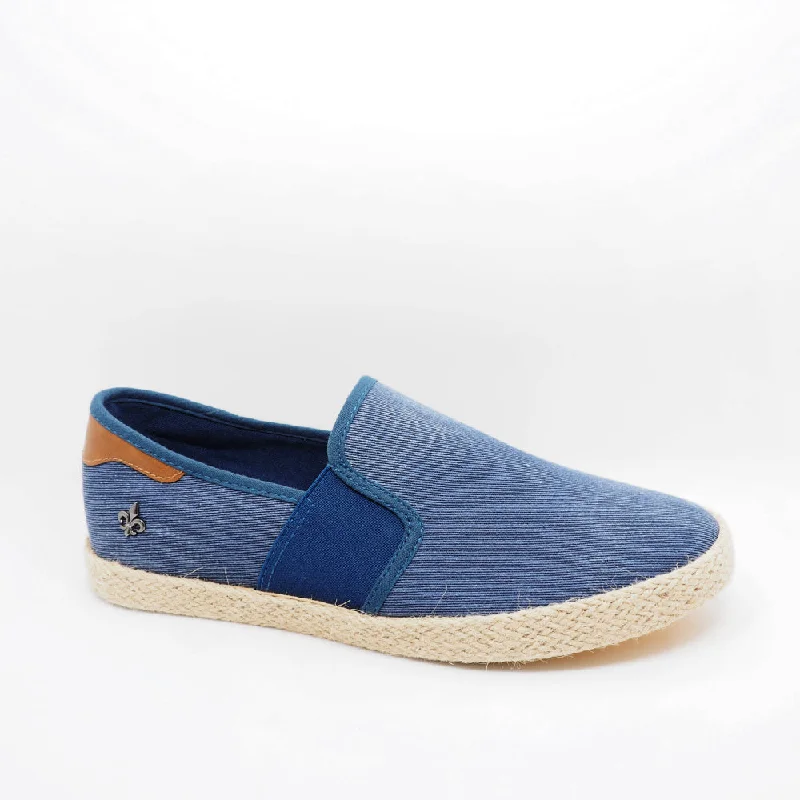 Espadrilles Victor Bleu Jean Homme