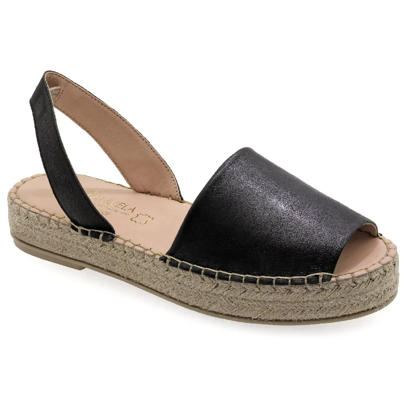 Flatform Peep Toe Espadrilles