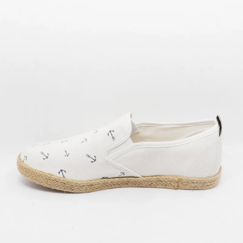 Espadrilles Andre Blanches Homme