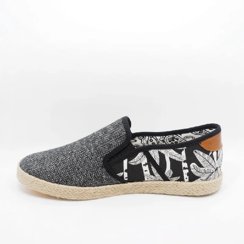 Espadrilles Leo Noir Homme