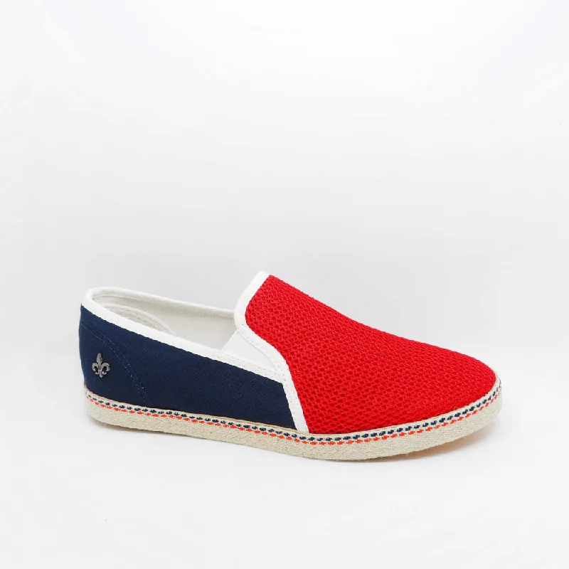 Espadrilles Prime Marine/Rouge Femme/Junior