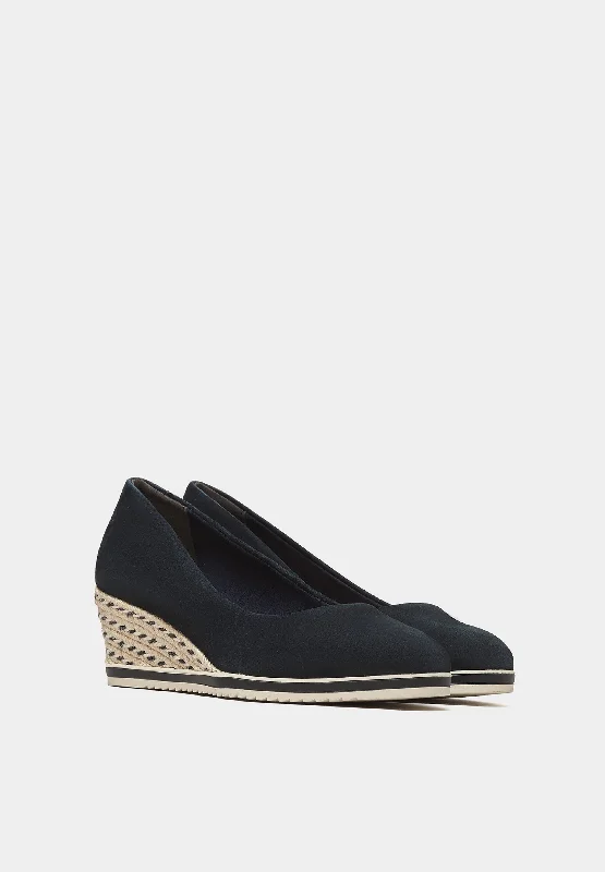 Estepona 22303 Navy Suede