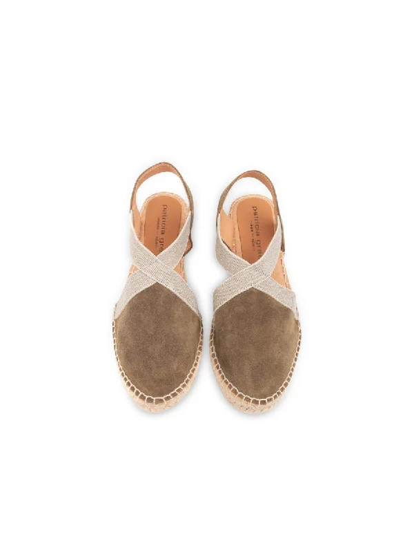 Grace Closed Toe Elastic Espadrille