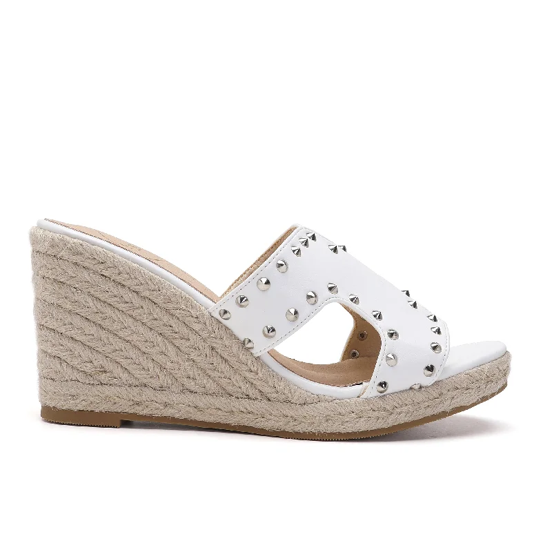 Regina White Espadrille