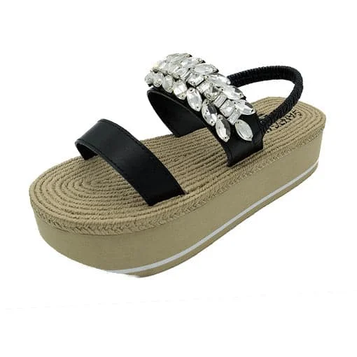 Smith Double- Waterproof Espadrille Platform