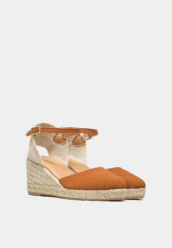 TLK King Classic Espadrille Tan Suede