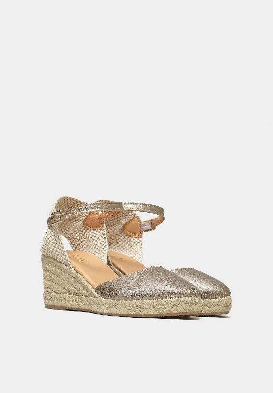 TLK King Classic Espadrille Gold